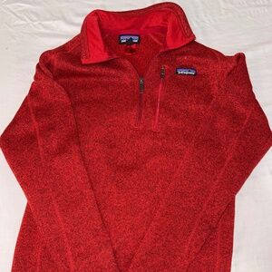 PATAGONIA RED ZIP UP